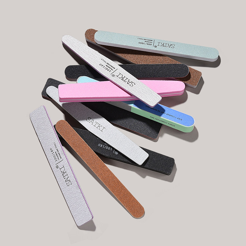 美甲搓条打磨抛光练习光疗甲油护理工具粗砂条美甲工具