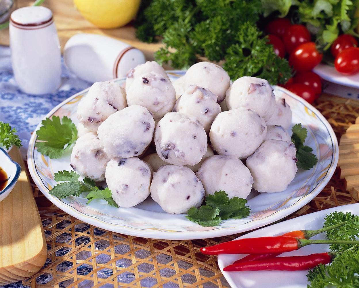 鱼丸八爪7-11使用信鑫章鱼火锅墨鱼丸子525g墨鱼丸