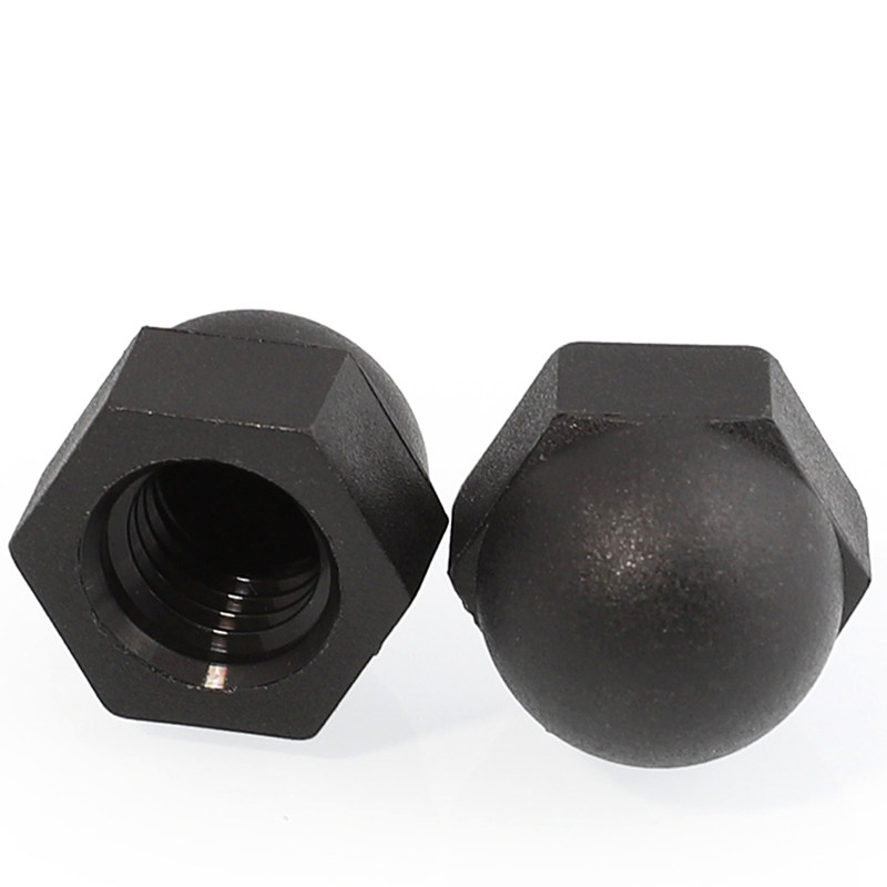 尼龙盖型螺帽塑料盖形圆头球球形装饰螺母盖帽螺母