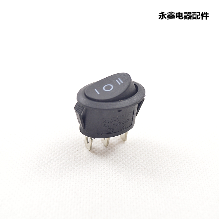 开关摁扭三档3脚电源3个手动自动配件水壶电热水壶