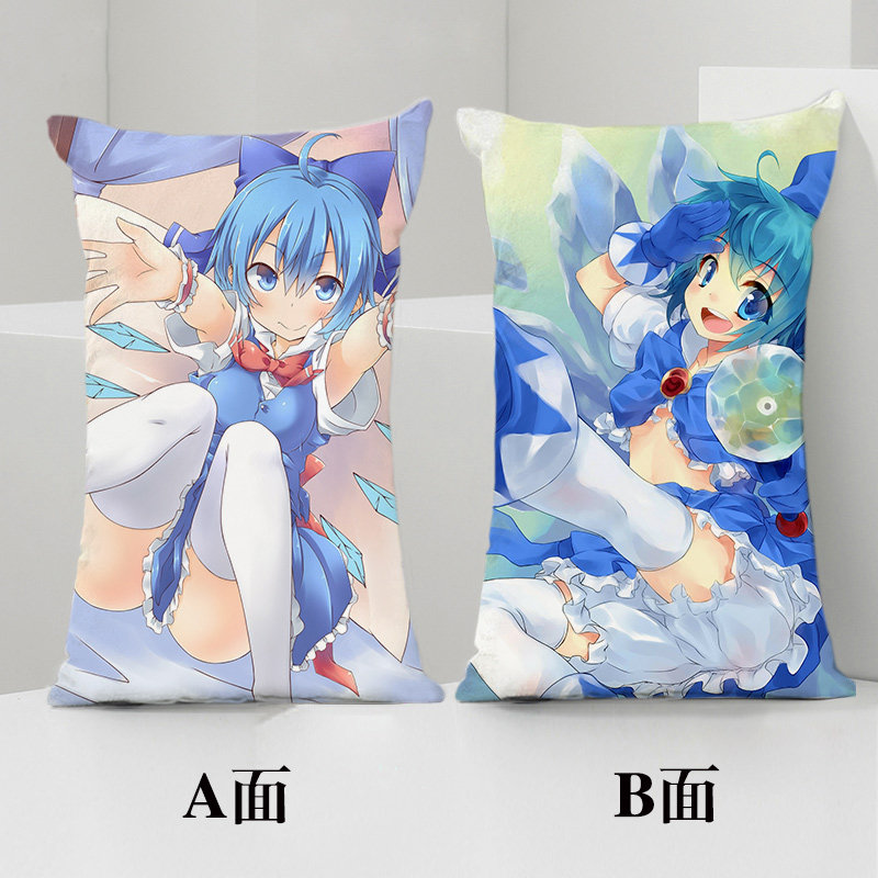 东方project抱枕 琪露诺抱枕周边二次元抱枕定制包邮