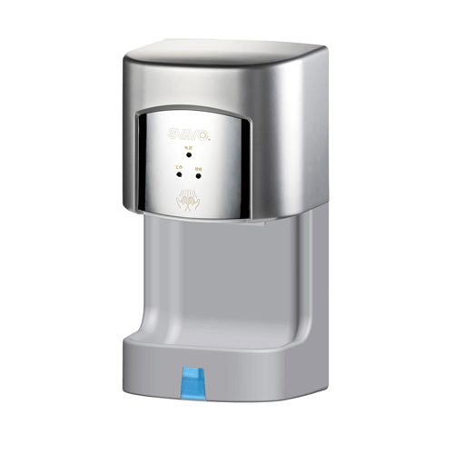 瑞沃智能红外感应v182s高速干手器冷暖风滴水烘手器