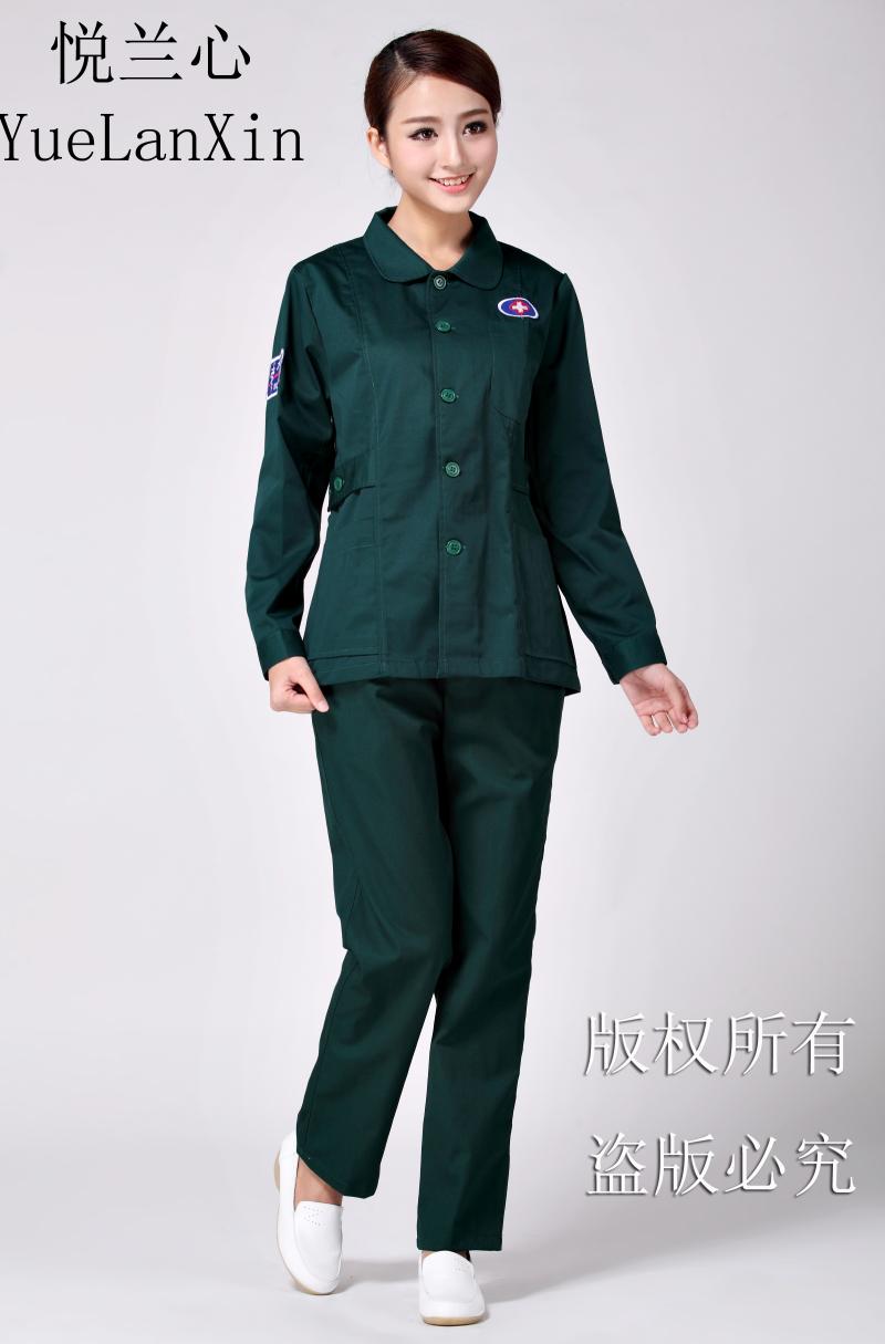 急救服女分体套装长袖冬装医院急诊室工作救生医护制服