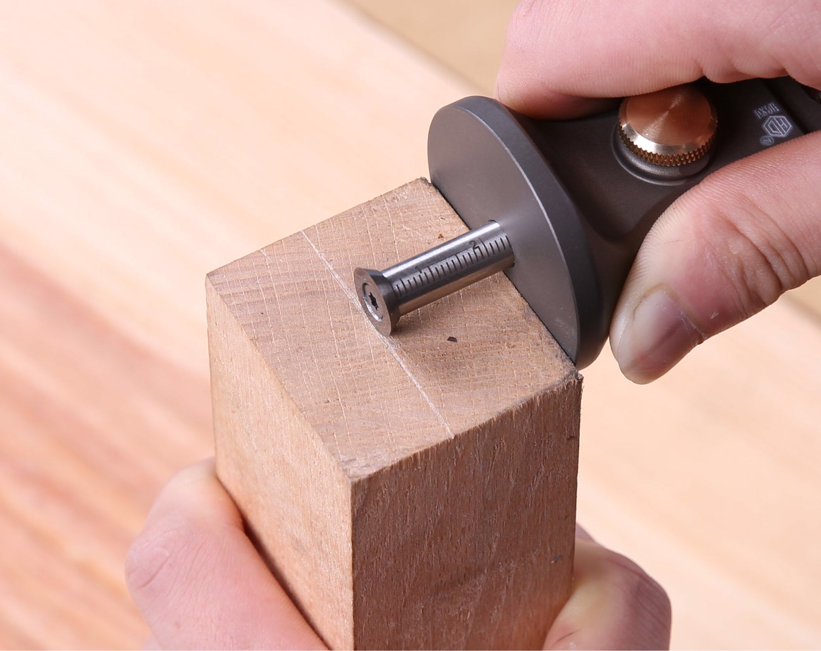 划线木工工具直线圆弧两用平行画线器多功能墨斗