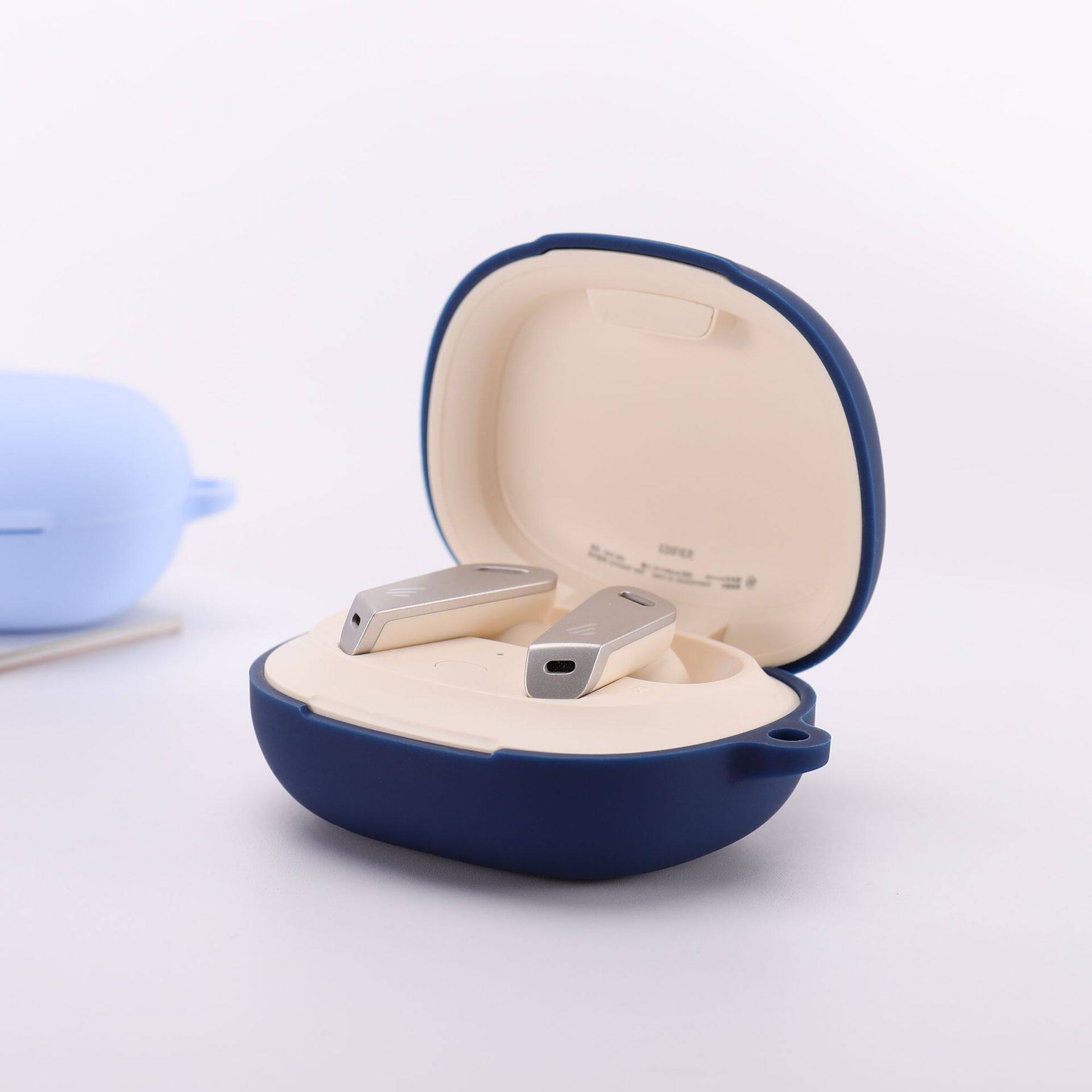 漫步者蓝牙耳机耐摔卡通可爱仓软盒充电保护nb2pro无线耳机保护套