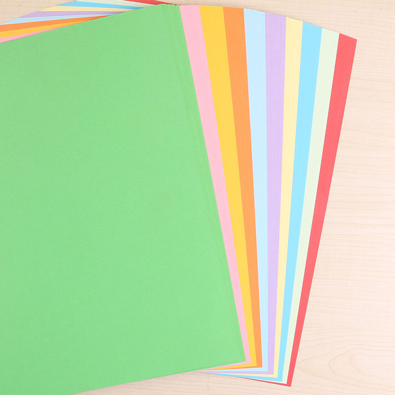 a4送一a3卡纸彩纸120克180克彩色折纸打印纸折纸