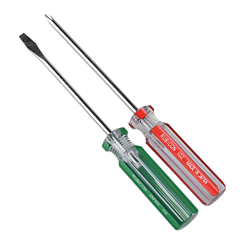 进口罗宾汉rubicon100mm十字一字螺丝刀中号起子螺丝螺丝批组套