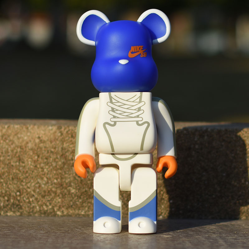 bearbrick积木熊暴力熊摆件生日礼物搪胶盲盒公仔玩具潮玩盲盒