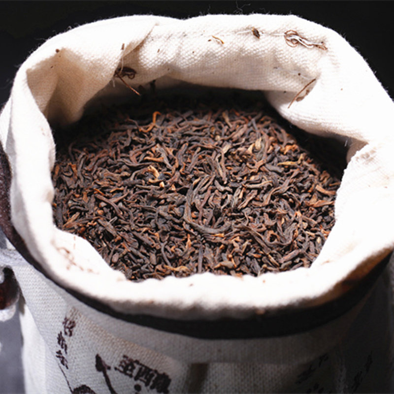 顶普茶叶500克云南普洱茶熟茶散茶宫廷普洱老茶布朗山古树茶散装