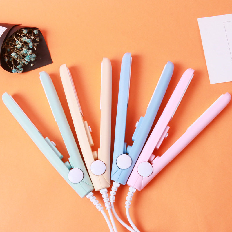 韩国学生小型夹板直发器板夹拉直卷两用不伤发内扣刘海卷发棒迷你