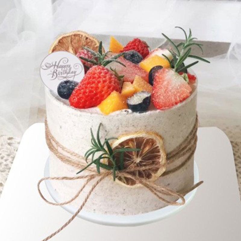 4寸小蛋糕模型仿真2021网红森系水果橱窗塑胶仿真水果