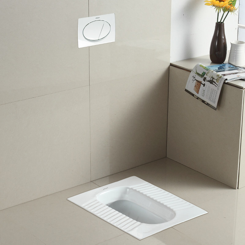 蹲便器水箱套装整套卫生间蹲坑便池蹲厕蹬便大便器家用蹲坑式马桶