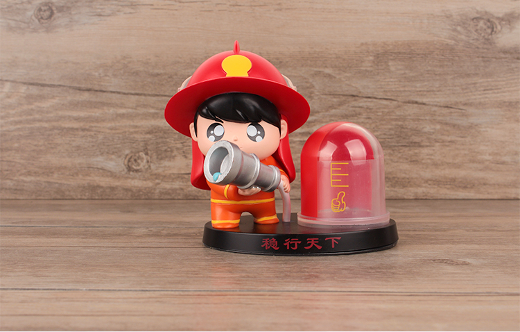 情怀纪念人偶逆行者3d消防员卡通玩偶公仔手办潮玩盲盒