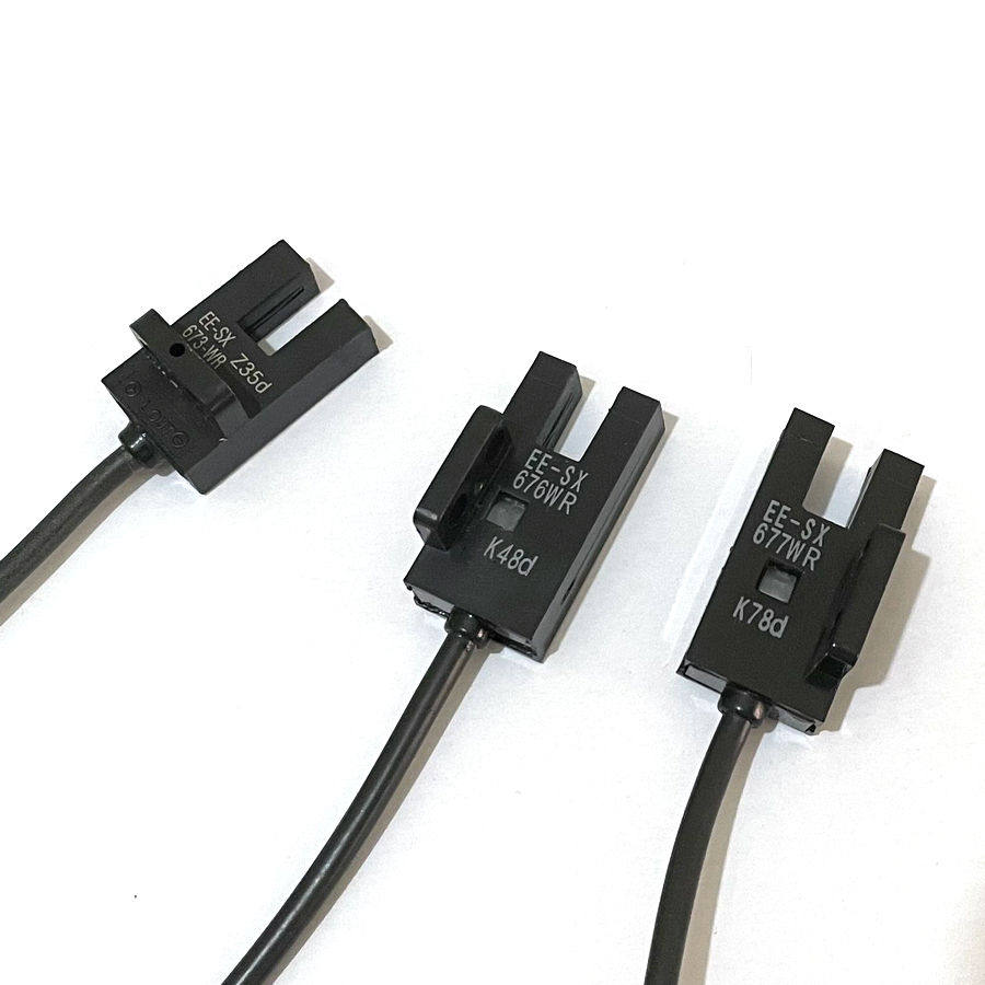 槽型光电开关ee-sx670672p674a-wr带线传感器传感器