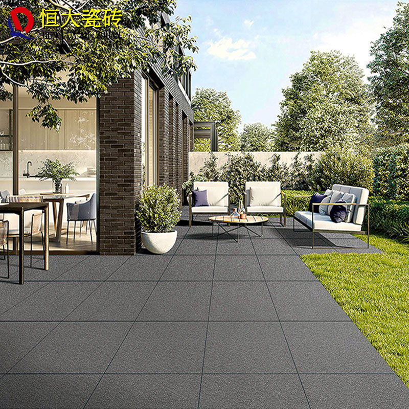 室外外地铺石600x600瓷砖别墅庭院地砖车库加厚仿古砖包括文化石