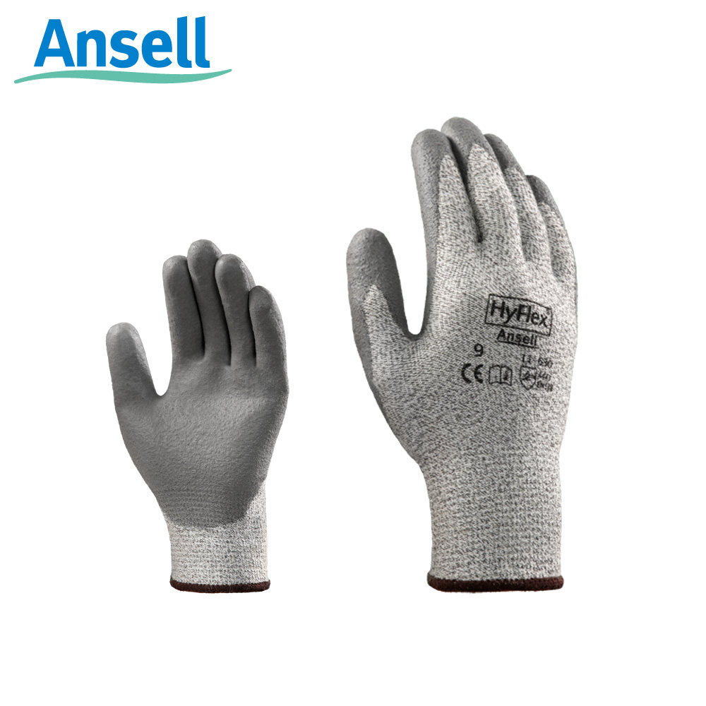 ansell安思尔11630升级11730防割手套浸胶防滑涂胶耐磨劳保手套