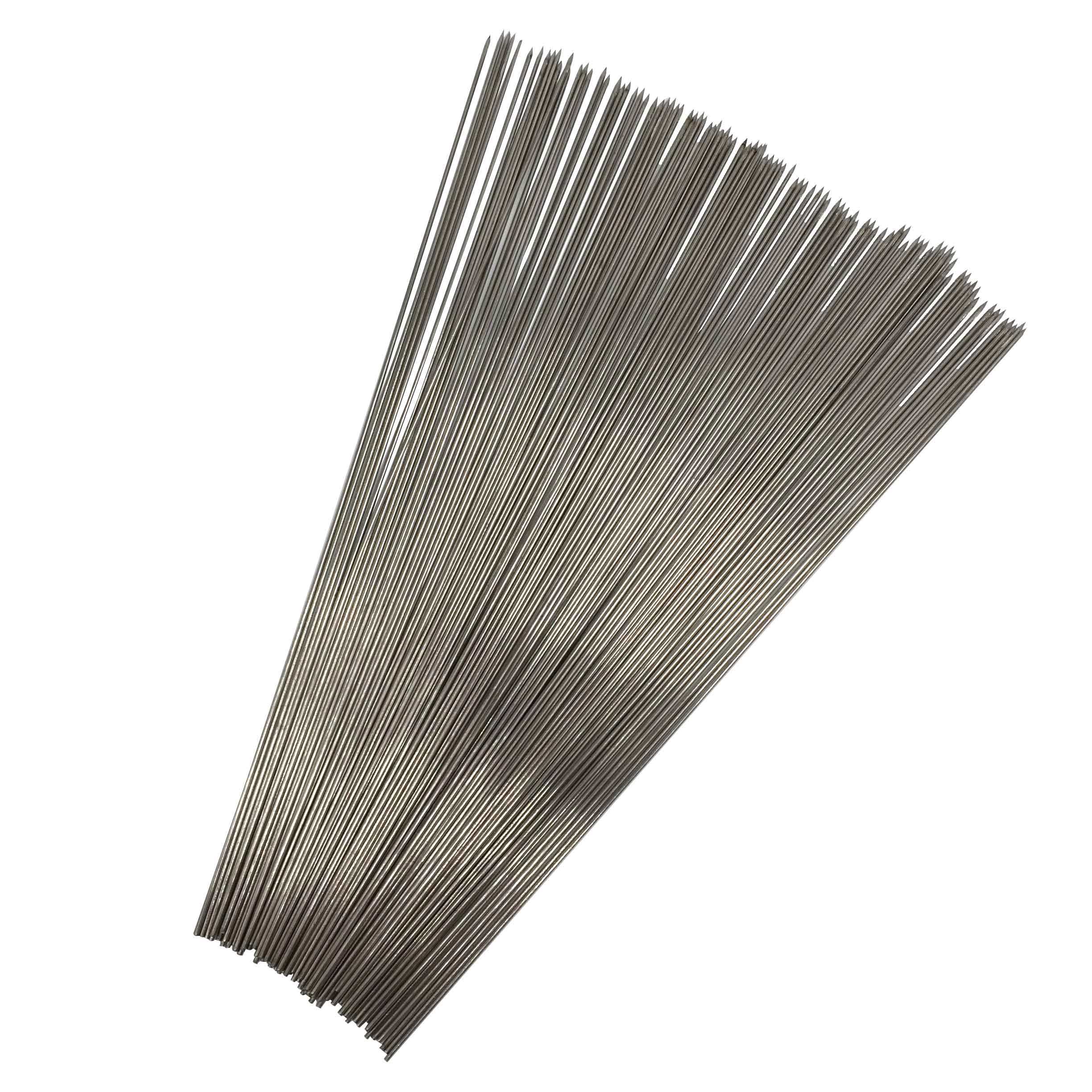 烧烤不锈钢签子圆签铁签配件羊肉串烤肉户外35cm烧烤针