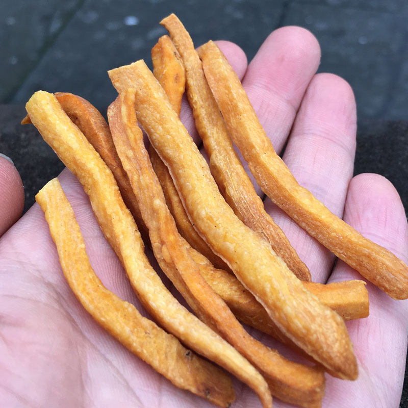 沙炒不加白沙糖红薯条脆番薯条红薯干地瓜干山芋干条零食小吃500g