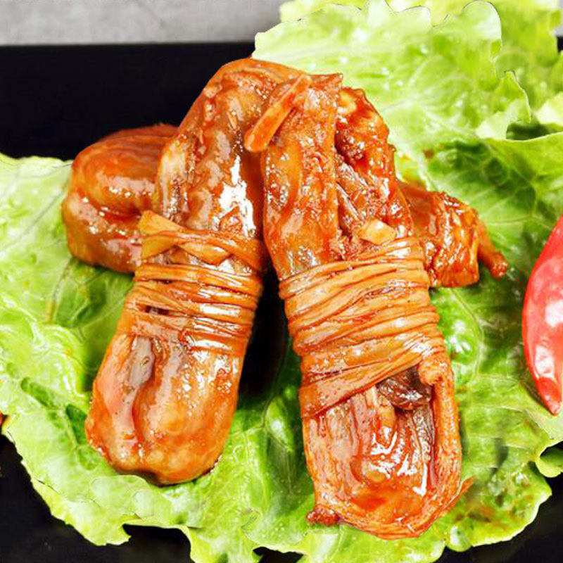 安徽宣城特产康峰鸭翅包即食香辣卤味翅膀真空鸭肉零食