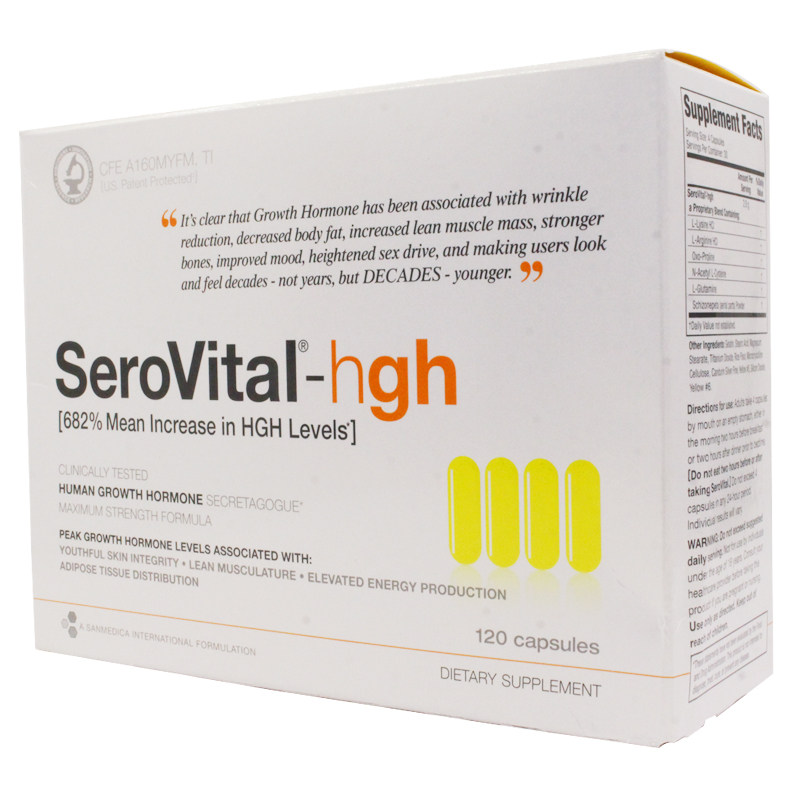 美国奥普拉serovitalhgh生长素胶囊半胱氨酸减龄丸口服养颜保健