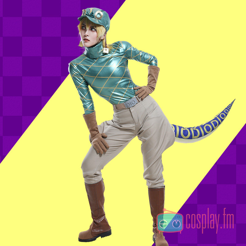 jojo奇妙冒险第七部sbr飙马野郎迪亚diocosplaycosplay女装