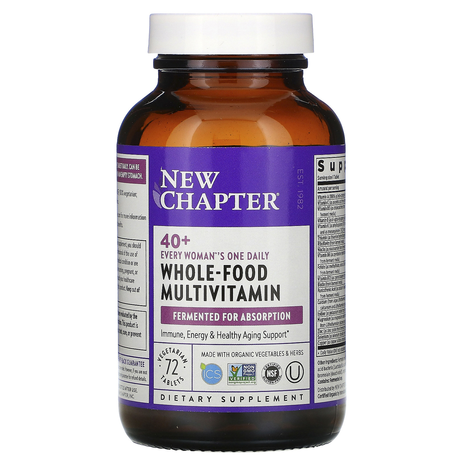 newchapter新章女性每日复合维生素多维片b族维ca女士定制营养素