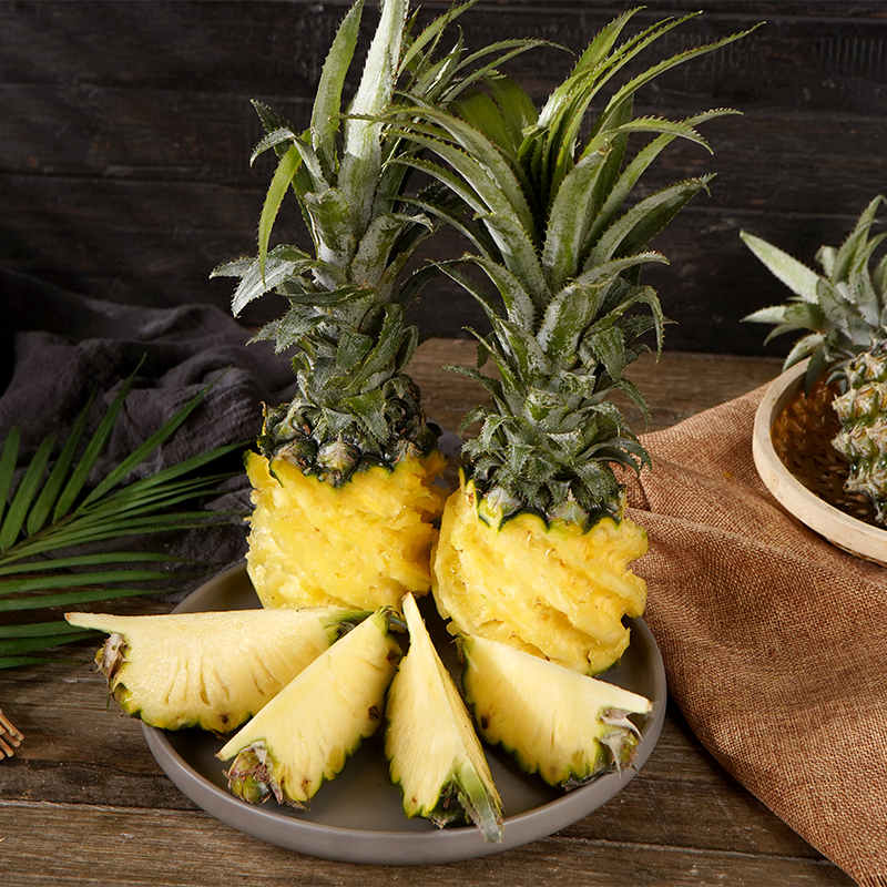 广东徐闻菠萝5斤当季新鲜水果酸甜可口迷你菠萝