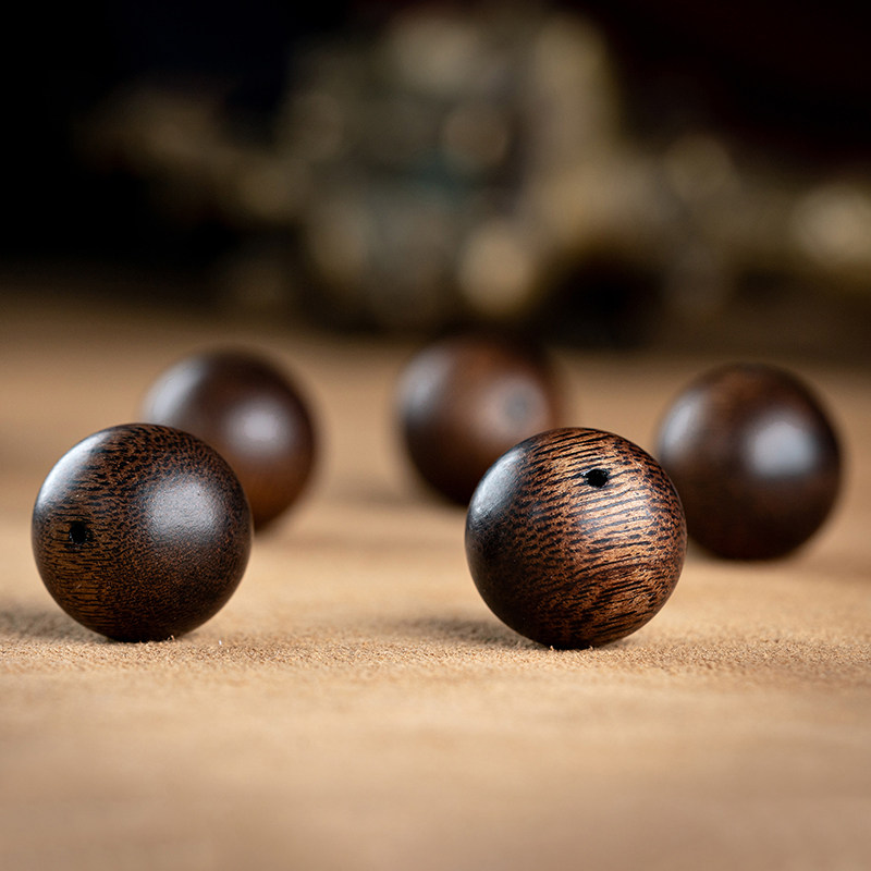 沉香天然越南惠安散珠金刚多宝文玩手串男隔珠其他diy饰品配件