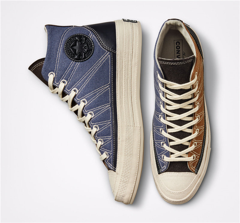 火山conversecozygranola1970s鸳鸯双色拼接休闲板鞋运动休闲鞋