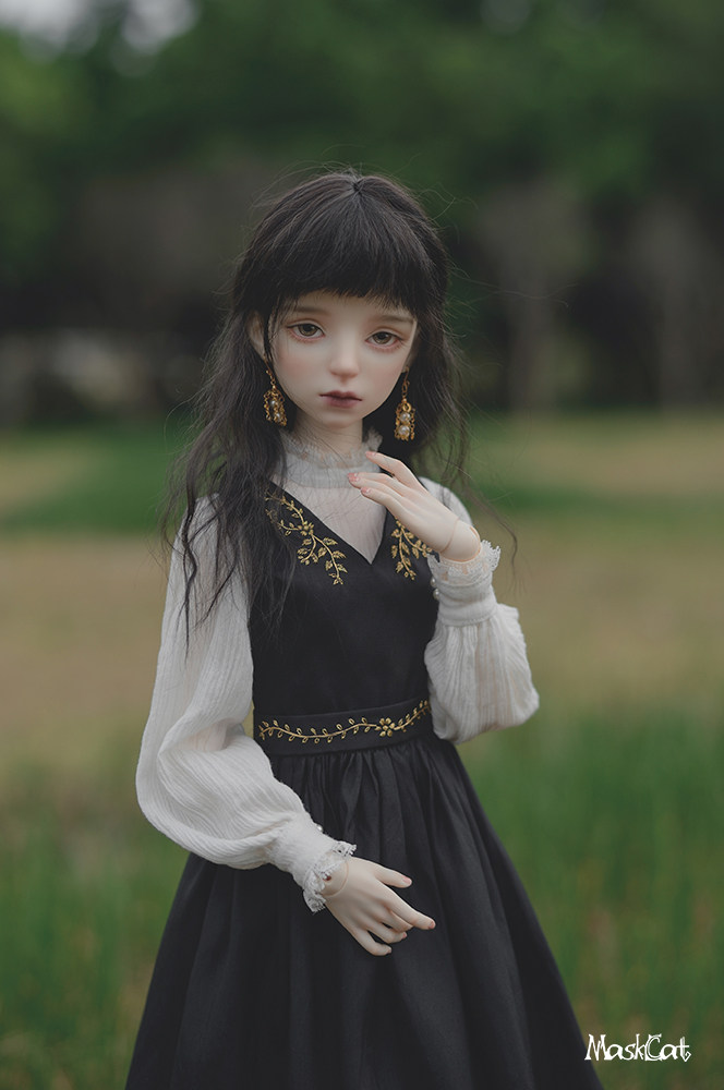 甜酒bjdmaskcatdoll三分3分bjd57cmyaelbjd娃娃
