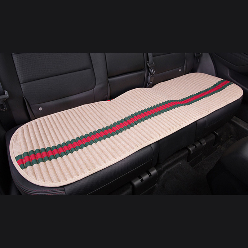 四季通用屁股垫汽车后排坐垫长条三人座后座小车轿车无靠背垫冬季