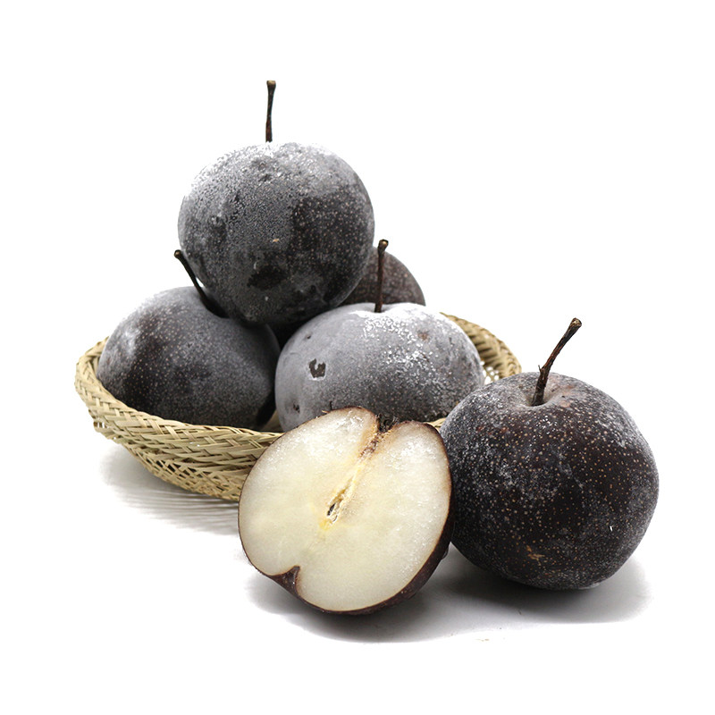 冻梨东北苹果冻秋大黑4斤泡沫梨