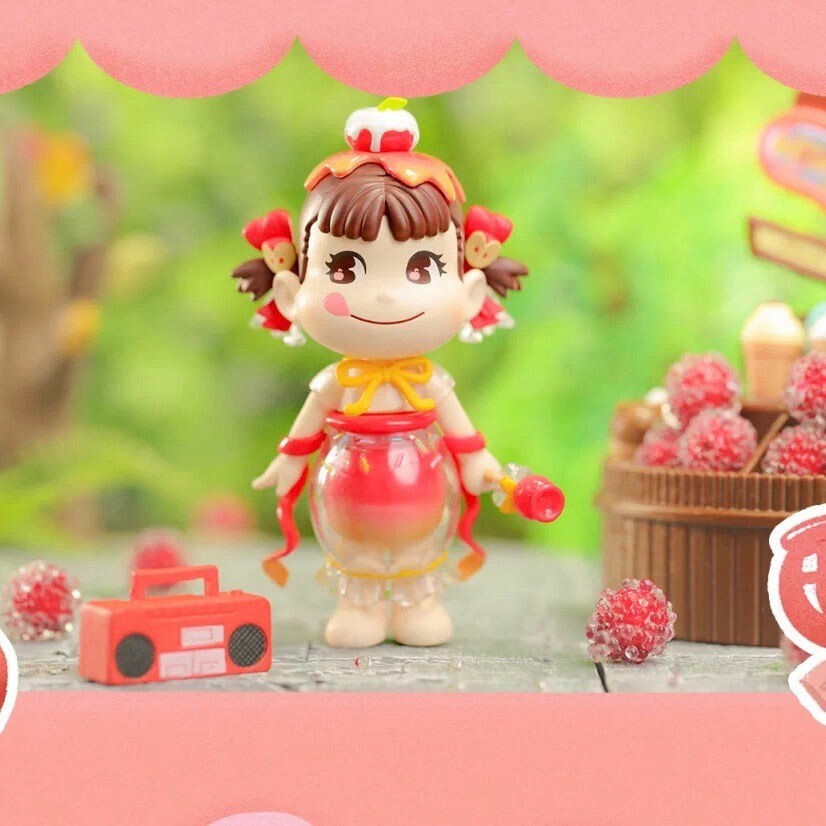 不二家甜品王国系列盲盒潮玩手办礼物摆件樱花潮玩盲盒