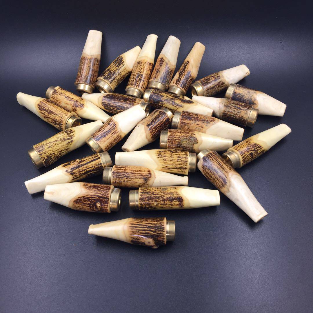 烟嘴手工山柑香过滤器男士粗细两用清洗实木循环烟嘴