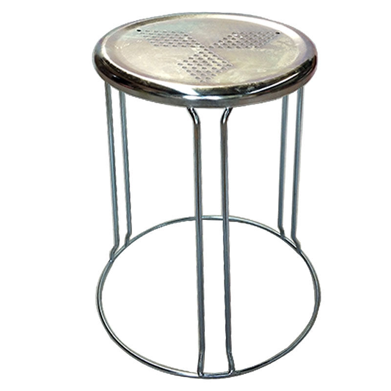 凳子铁面钢筋成人金属小板凳家用大人圆凳不锈钢矮凳