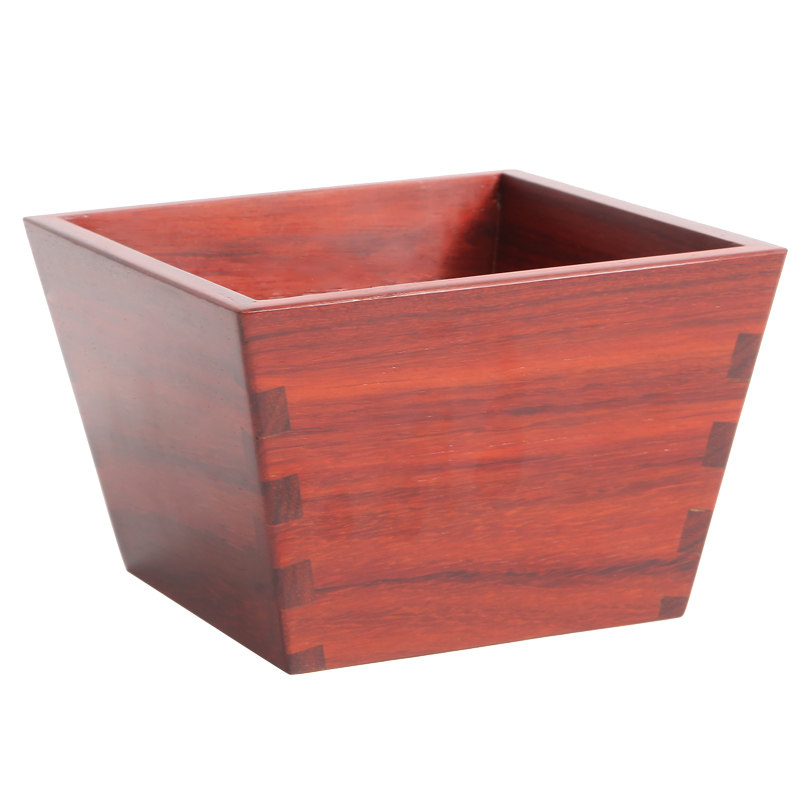 红木升斗花梨木米斗老式容器仿古中式日进斗金实木木雕