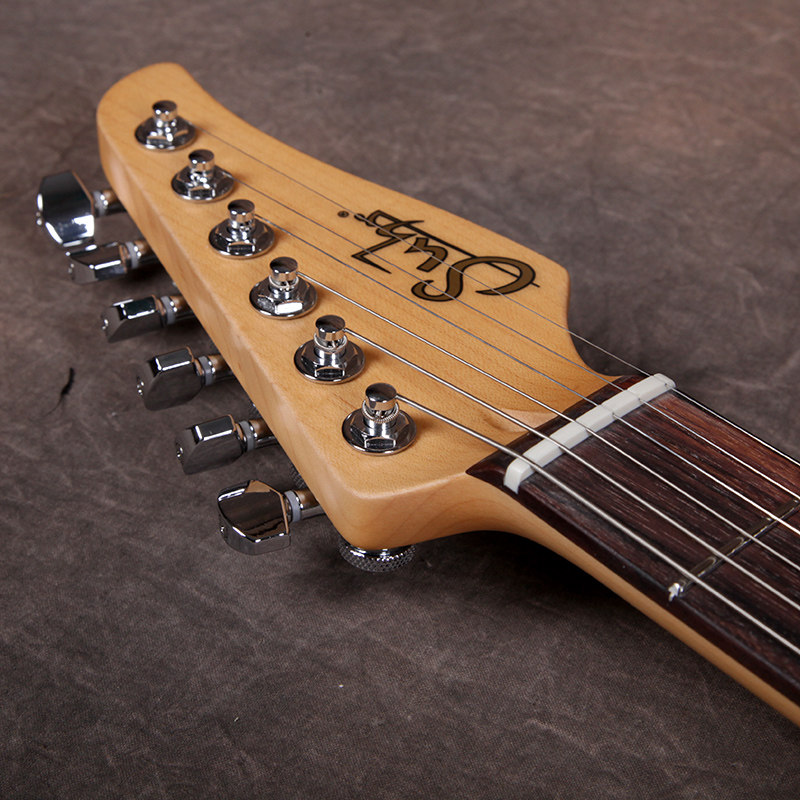 美产正品suhrclassics电吉他custom单单双复古黄奥林匹克白