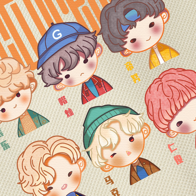 nctdream梦队辰乐楷灿jeno明星应援同款纪念影视