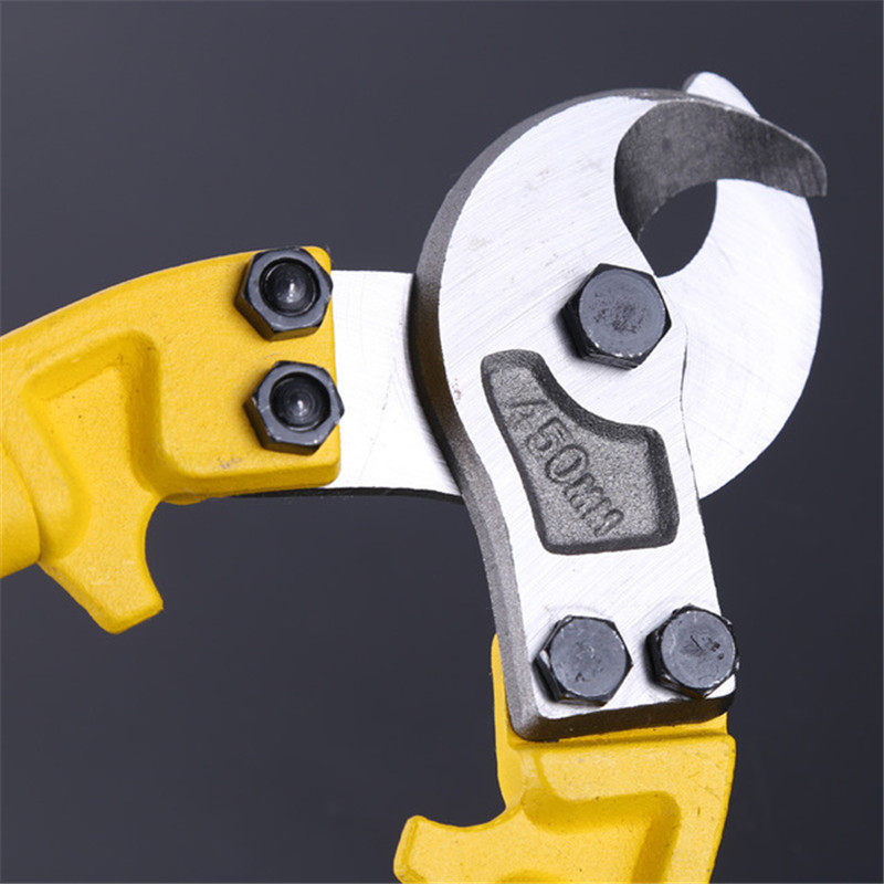 电缆剪线钳正品大口电缆线的剪刀电线快剪 电工月牙剪手动 断线钳