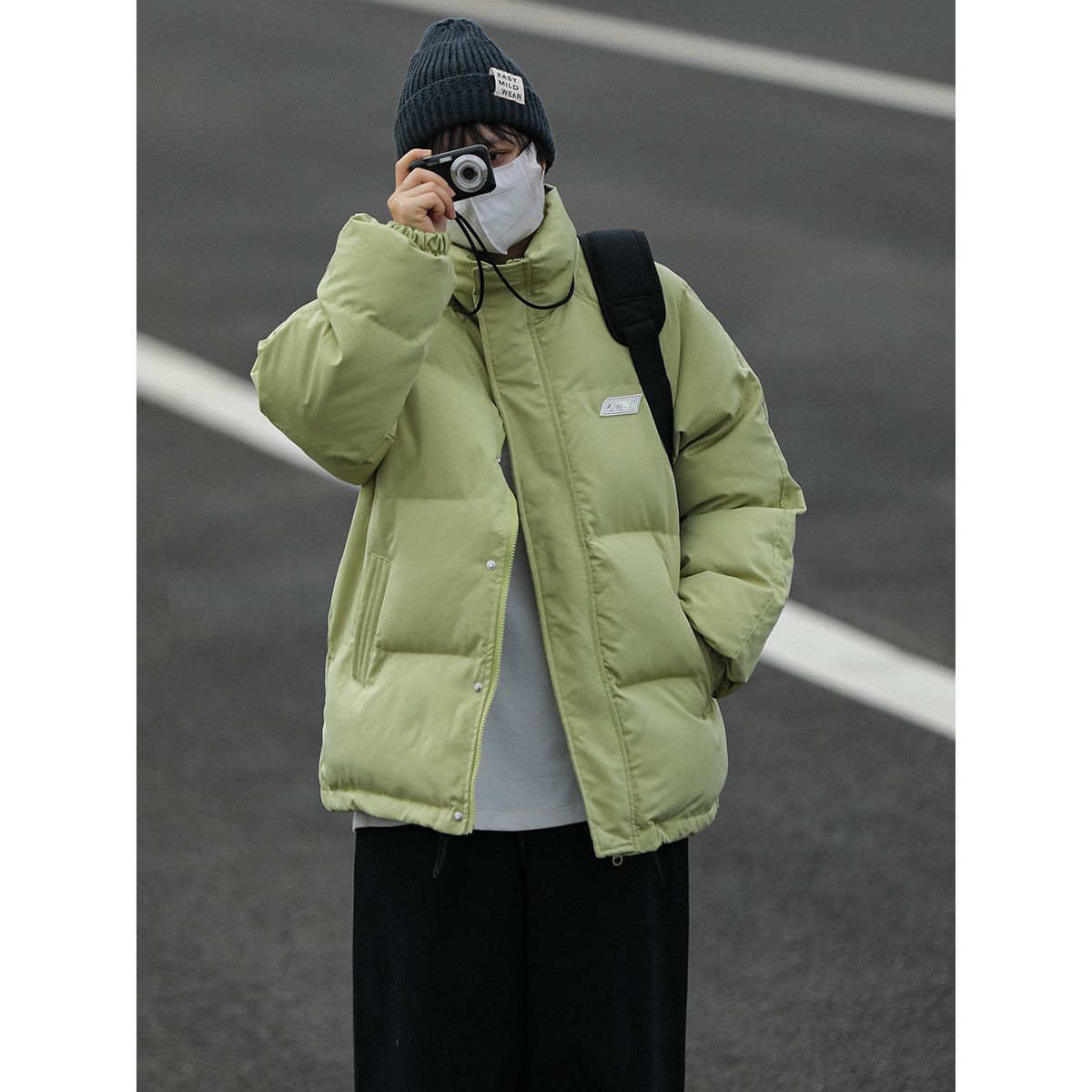 TAN7日系棉服男冬季潮牌ins棉袄潮流宽松情侣棉衣外套加厚面包服