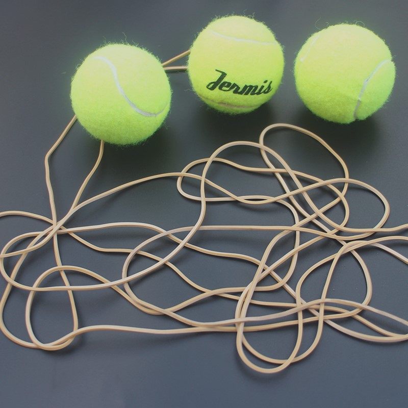 网球单人带线回弹儿童训练器练习带绳自练线球网球