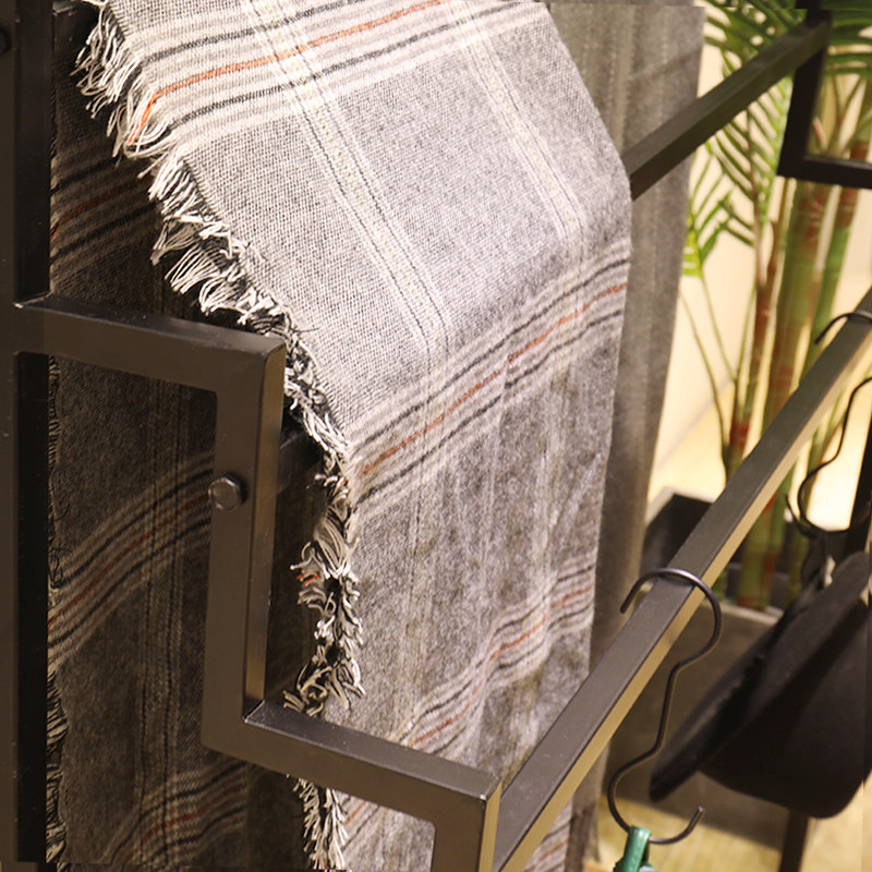 挂围巾架子 落地展示架 丝巾披肩架 布料浴巾 多层陈列挂布货架