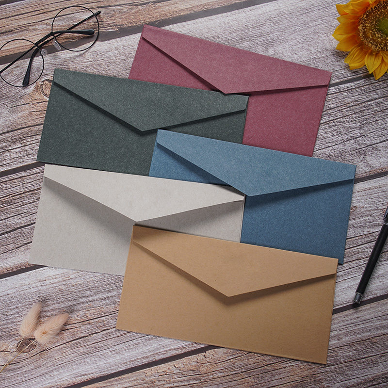 信封复古5号高档商务文艺西式情书创意贺卡信封