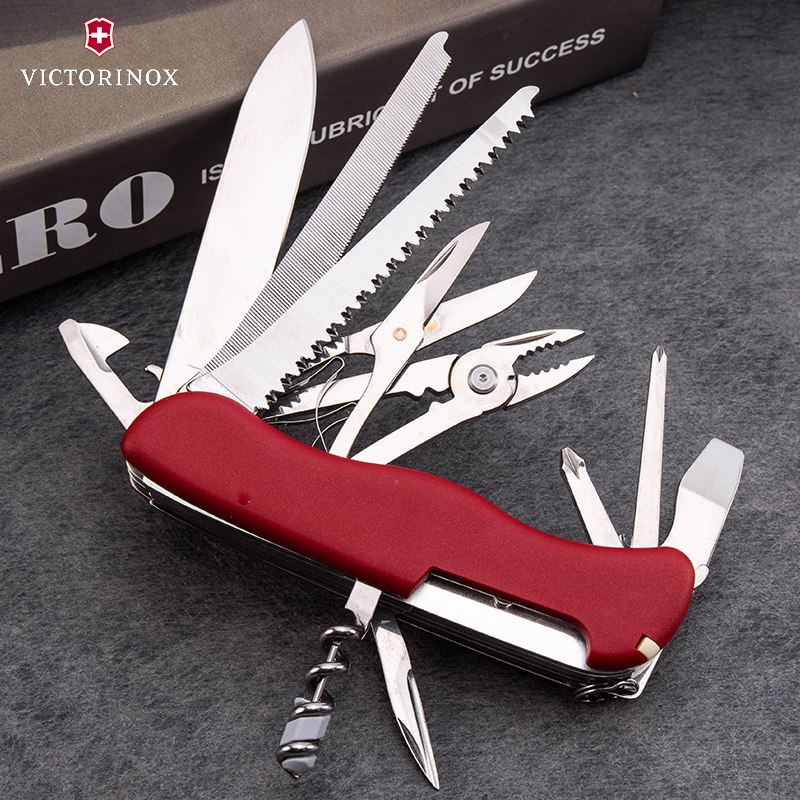 维氏军刀瑞士军刀111mm工作英雄0.8564多功能折叠原装进口瑞士军刀
