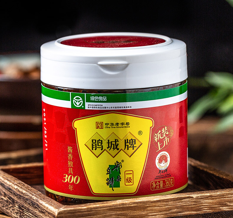 鹃城一级精酿360gpet瓶装郫县豆瓣正宗川菜调味料豆瓣酱