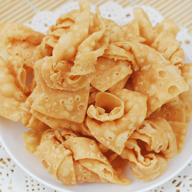 正宗广式传统贺年食品春节送礼过年广东特产香脆蛋散蛋仔袋装180g