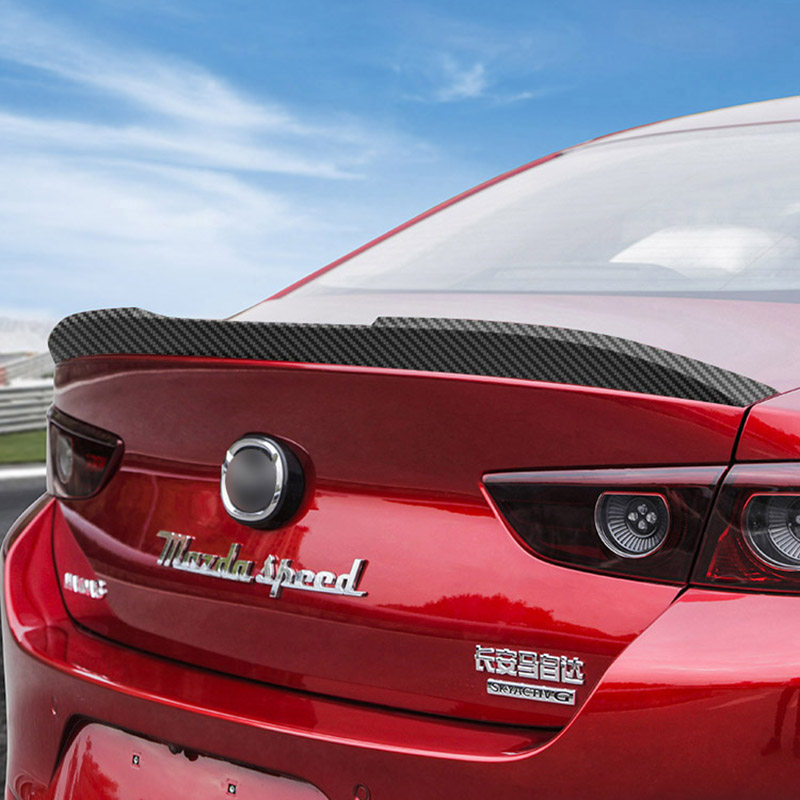 适用于2020款次世代马自达昂克赛拉尾翼三厢刀锋改装风翼尾翼