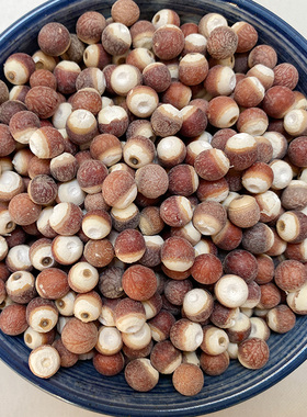 芡实干货 鸡头米超大颗粒9厘新芡实颗粒均匀鄱阳湖农家红芡实鹿鸣农场