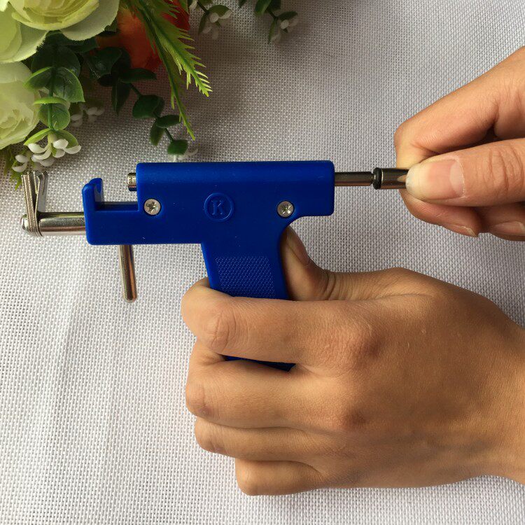 穿孔包邮打耳孔耳枪无痛穿耳耳钉打耳洞穿工具耳钉