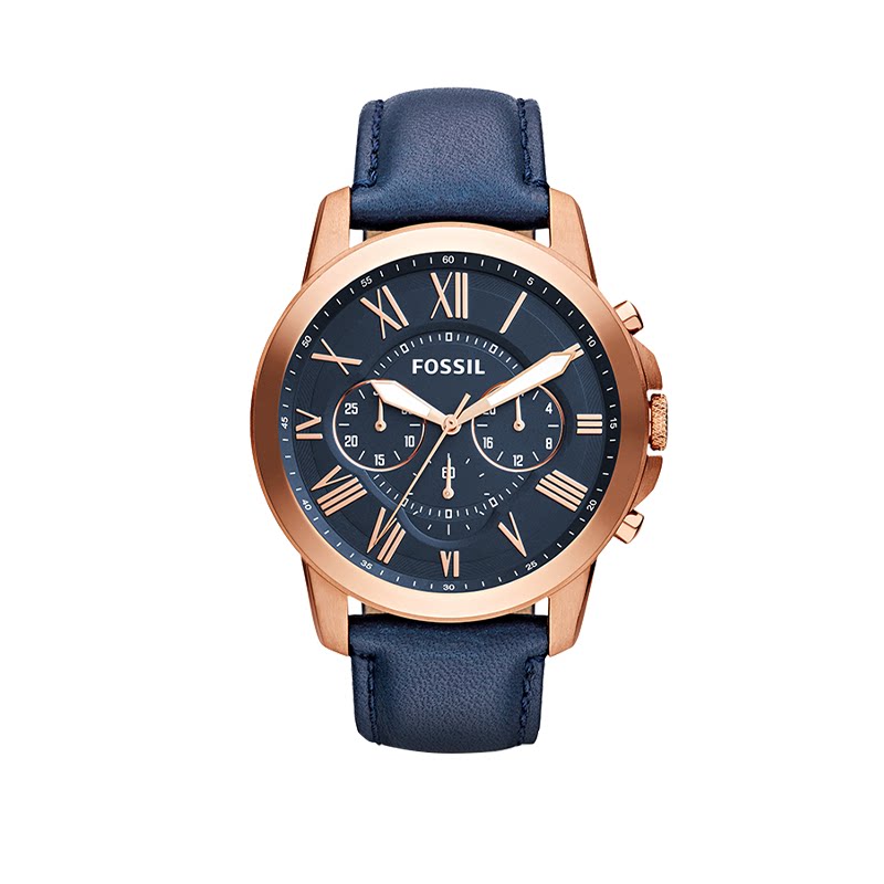 fossil化石2021年新款官方欧美名牌防水石英表男士欧美腕表